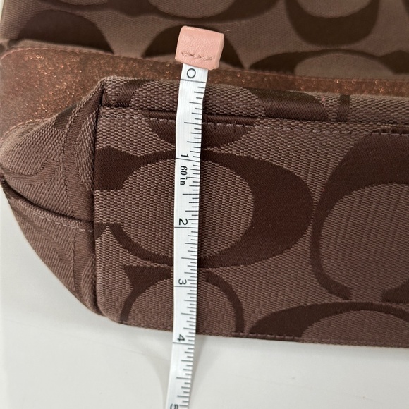 Coach Signature Brown Tote Bag - Picture 16 of 16
